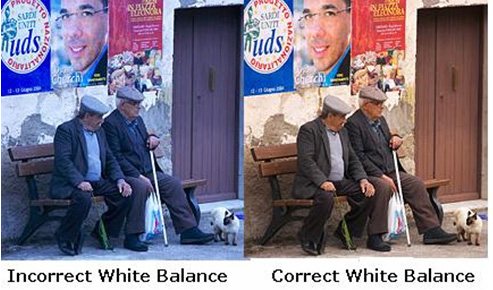 white balance - digital camera